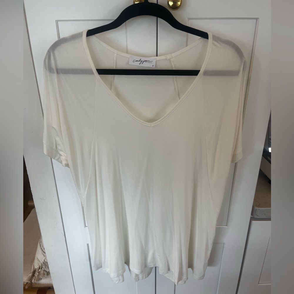 CJLA basic tee white